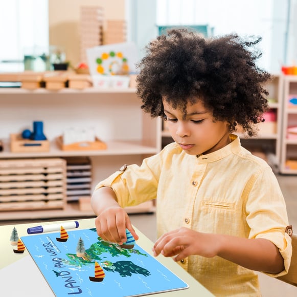 Montessori Learning and Dry Erase