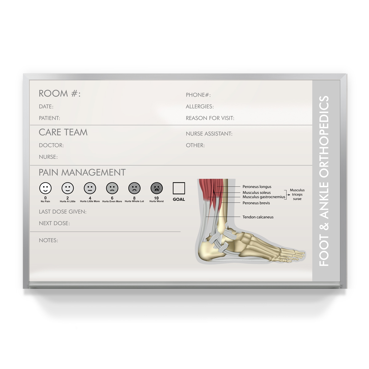 Ortho Foot & Ankle Board